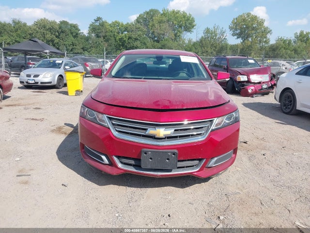 45987357 :رقم المزاد ، 1G1125S38FU122876 vin ، 2015 Chevrolet Impala 2lt مزاد بيع