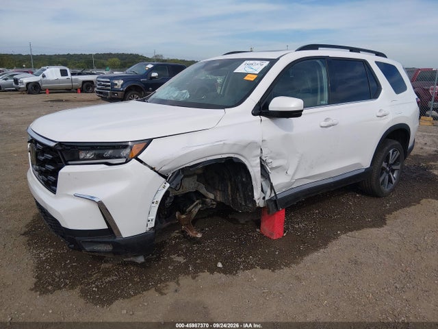 45987370 :رقم المزاد ، 5FNYG1H81SB122630 vin ، 2025 Honda Pilot Elite مزاد بيع