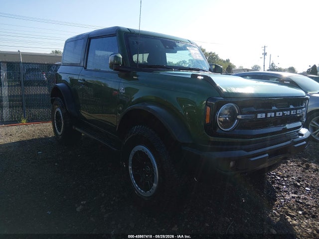 2023 Ford Bronco Outer Banks მანქანა იყიდება აუქციონზე, vin: 1FMDE5CH7PLB22215, აუქციონის ნომერი: 45987418