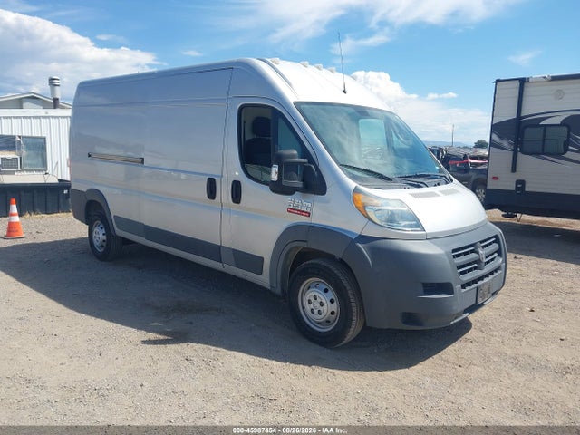 45987454 :رقم المزاد ، 3C6URVHG3JE153669 vin ، 2018 Ram Promaster 3500 High Roof 159 Wb مزاد بيع