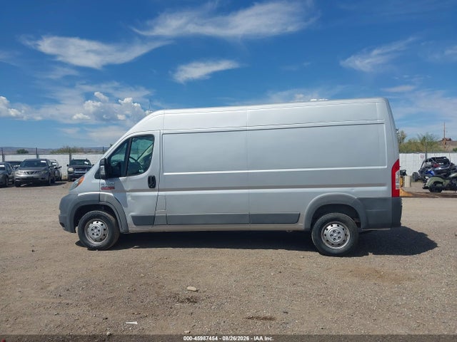 45987454 :رقم المزاد ، 3C6URVHG3JE153669 vin ، 2018 Ram Promaster 3500 High Roof 159 Wb مزاد بيع