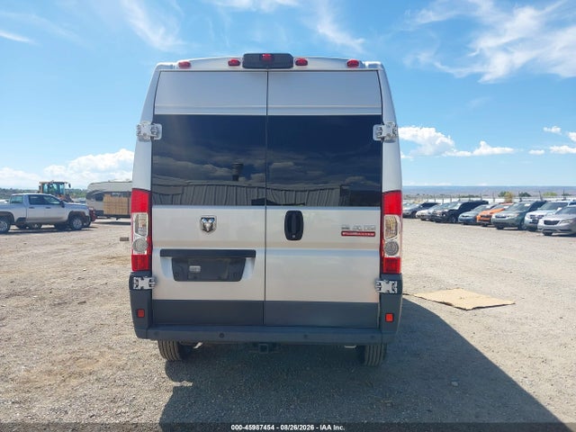 45987454 :رقم المزاد ، 3C6URVHG3JE153669 vin ، 2018 Ram Promaster 3500 High Roof 159 Wb مزاد بيع