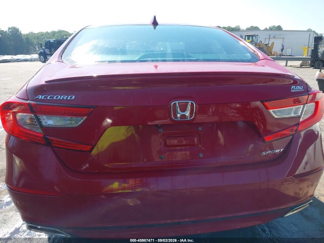 Auction sale of the 2018 Honda Accord Sport, vin: 1HGCV1F30JA091337, lot number: 45987471