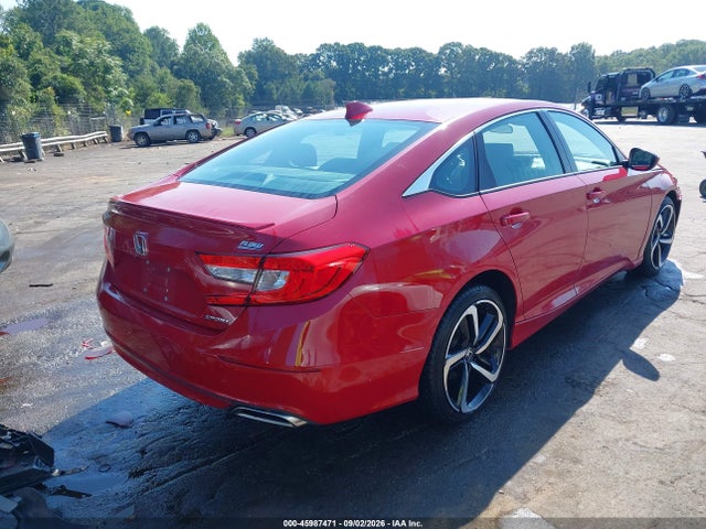Auction sale of the 2018 Honda Accord Sport, vin: 1HGCV1F30JA091337, lot number: 45987471