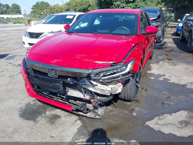 Auction sale of the 2018 Honda Accord Sport, vin: 1HGCV1F30JA091337, lot number: 45987471