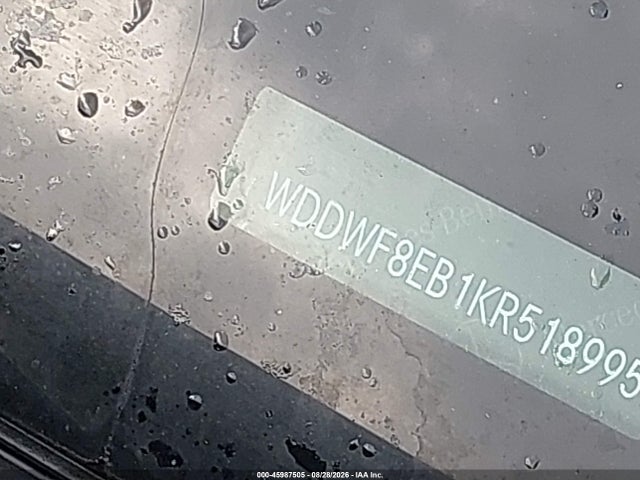 Aukcja sprzedaży 2019 Mercedes-benz C 300 4matic, vin: WDDWF8EB1KR518995, numer aukcji: 45987505