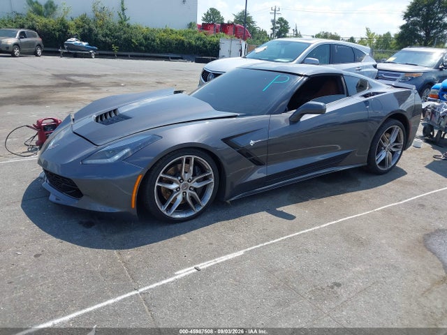 45987508 :رقم المزاد ، 1G1YK2D75E5103191 vin ، 2014 Chevrolet Corvette Stingray Z51 مزاد بيع