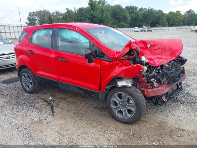 Aukcja sprzedaży 2020 Ford Ecosport S, vin: MAJ3S2FE5LC361464, numer aukcji: 45987509