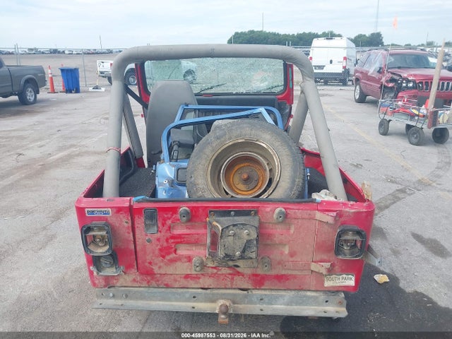 1991 Jeep Wrangler / Yj S მანქანა იყიდება აუქციონზე, vin: 2J4FY19PXMJ104928, აუქციონის ნომერი: 45987553