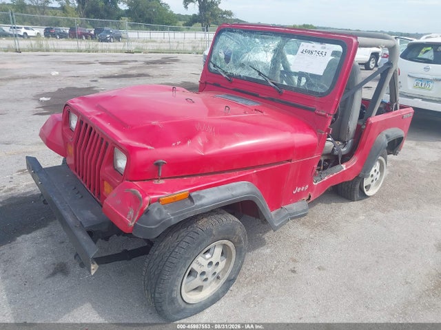 1991 Jeep Wrangler / Yj S მანქანა იყიდება აუქციონზე, vin: 2J4FY19PXMJ104928, აუქციონის ნომერი: 45987553