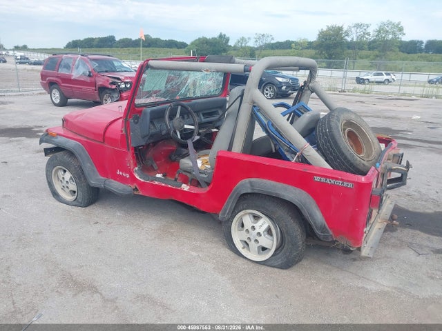 1991 Jeep Wrangler / Yj S მანქანა იყიდება აუქციონზე, vin: 2J4FY19PXMJ104928, აუქციონის ნომერი: 45987553