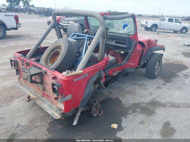 1991 Jeep Wrangler / Yj S მანქანა იყიდება აუქციონზე, vin: 2J4FY19PXMJ104928, აუქციონის ნომერი: 45987553