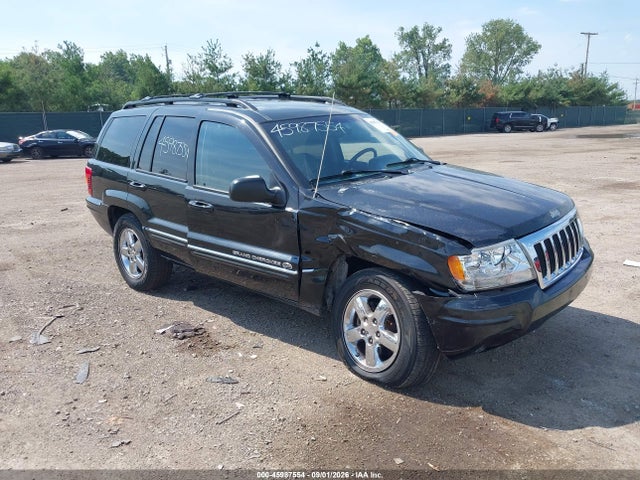 45987554 :رقم المزاد ، 1J8GW68J44C165575 vin ، 2004 Jeep Grand Cherokee Overland مزاد بيع