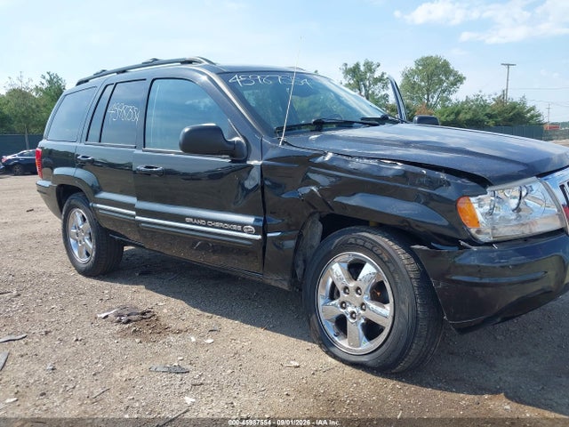 Aukcja sprzedaży 2004 Jeep Grand Cherokee Overland, vin: 1J8GW68J44C165575, numer aukcji: 45987554