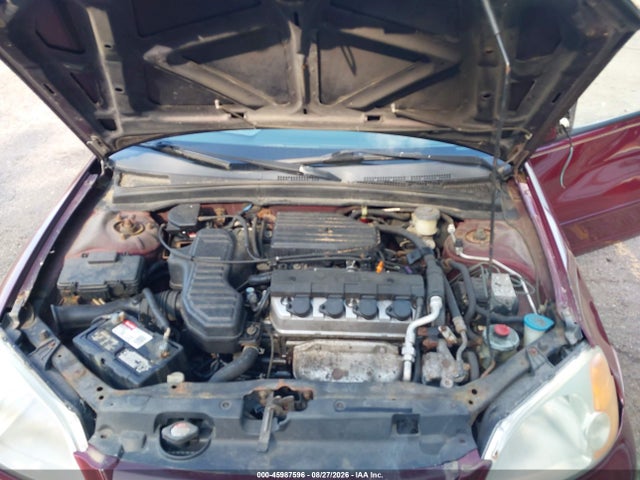 45987596 :رقم المزاد ، 2HGES26733H575467 vin ، 2003 Honda Civic Ex مزاد بيع