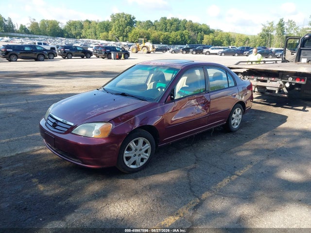 45987596 :رقم المزاد ، 2HGES26733H575467 vin ، 2003 Honda Civic Ex مزاد بيع