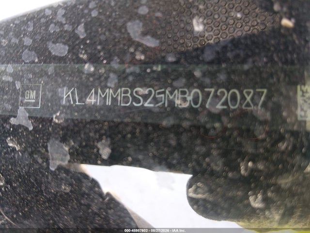 KL4MMBS25MB072087 Buick Encore Gx Fwd Preferred