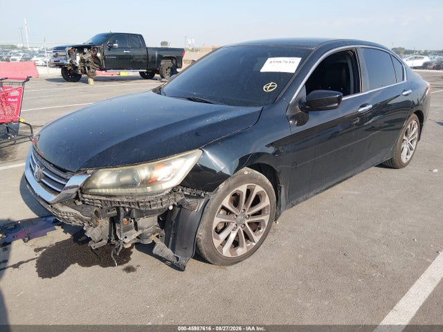 45987616 :رقم المزاد ، 1HGCR2F56EA073085 vin ، 2014 Honda Accord Sport مزاد بيع