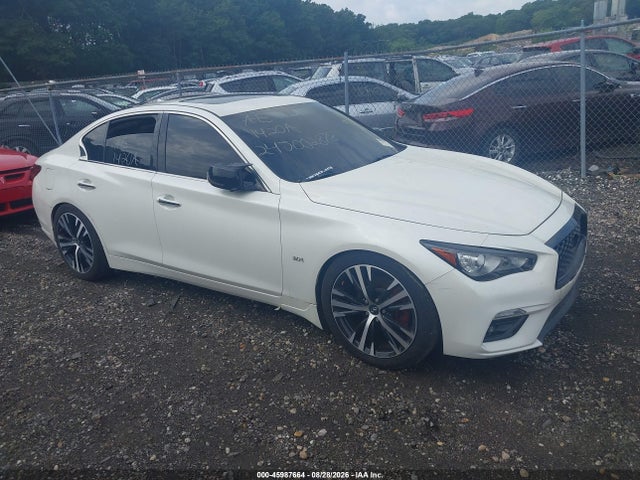 2020 Infiniti Q50 Luxe Awd მანქანა იყიდება აუქციონზე, vin: JN1EV7ARXLM252688, აუქციონის ნომერი: 45987664