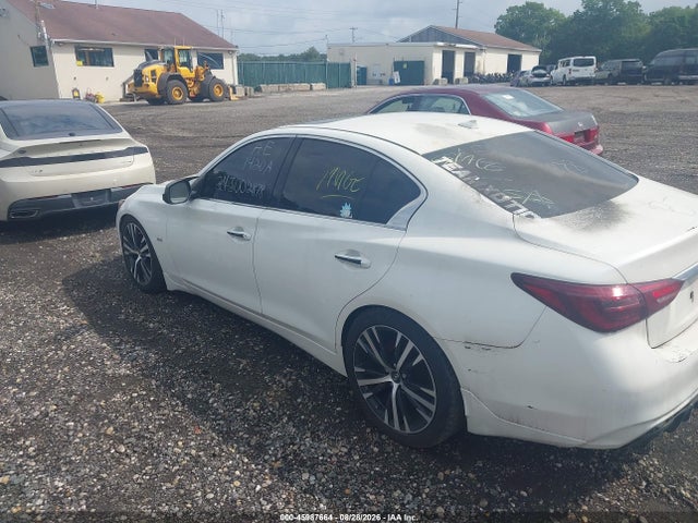 2020 Infiniti Q50 Luxe Awd მანქანა იყიდება აუქციონზე, vin: JN1EV7ARXLM252688, აუქციონის ნომერი: 45987664