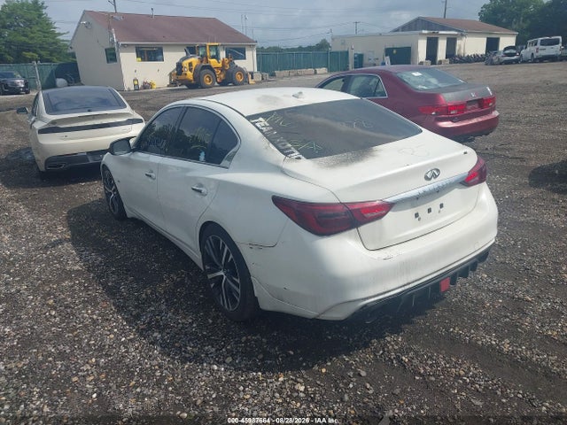 2020 Infiniti Q50 Luxe Awd მანქანა იყიდება აუქციონზე, vin: JN1EV7ARXLM252688, აუქციონის ნომერი: 45987664