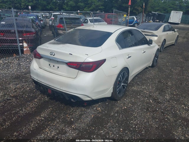 2020 Infiniti Q50 Luxe Awd მანქანა იყიდება აუქციონზე, vin: JN1EV7ARXLM252688, აუქციონის ნომერი: 45987664