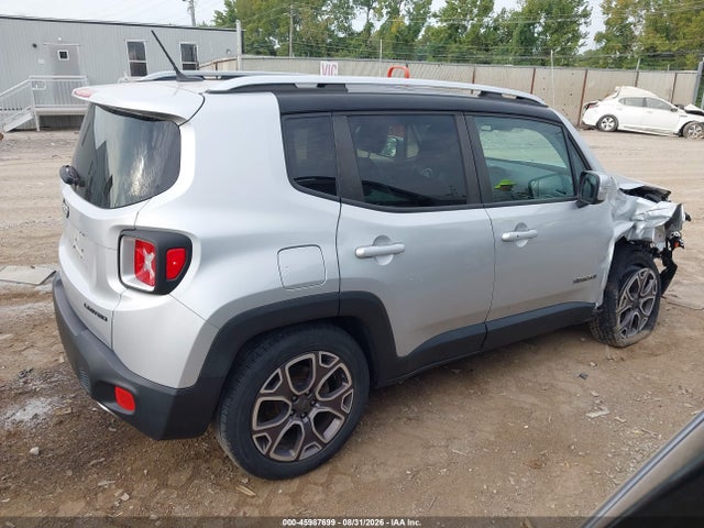 Продажа на аукционе авто 2016 Jeep Renegade Limited, vin: ZACCJADT4GPC77582, номер лота: 45987699