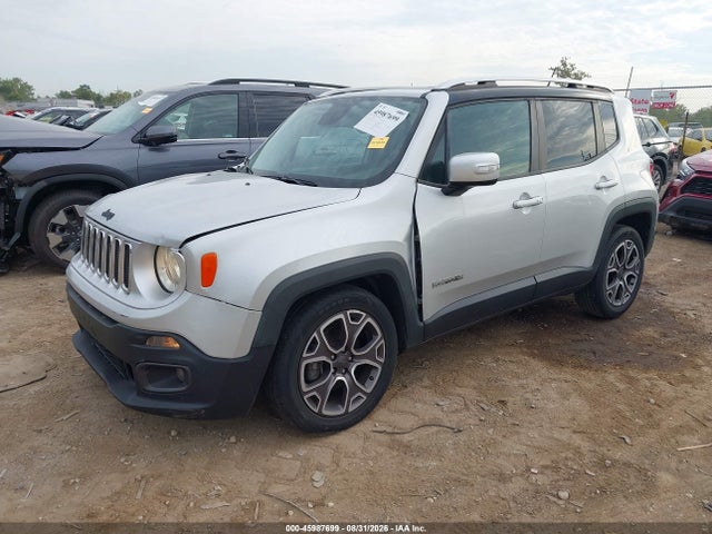 Продажа на аукционе авто 2016 Jeep Renegade Limited, vin: ZACCJADT4GPC77582, номер лота: 45987699