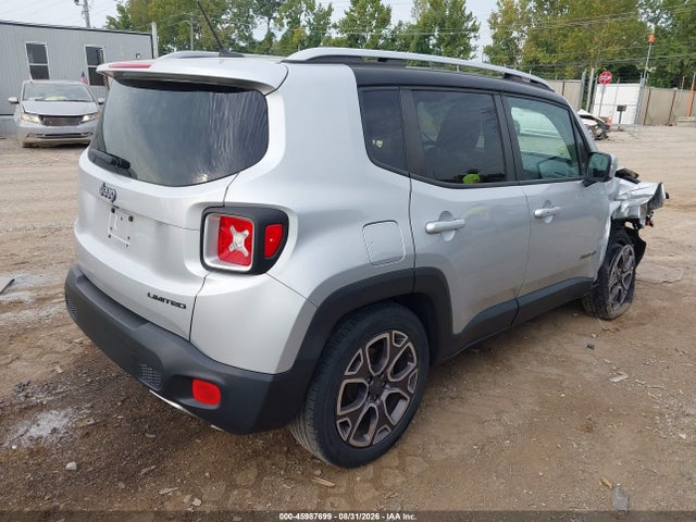 Продажа на аукционе авто 2016 Jeep Renegade Limited, vin: ZACCJADT4GPC77582, номер лота: 45987699