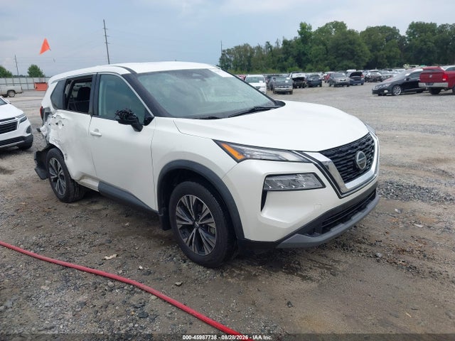 45987738 :رقم المزاد ، 5N1AT3BA2MC809342 vin ، 2021 Nissan Rogue Sv Fwd مزاد بيع