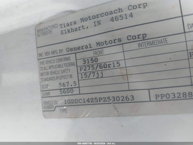 Aukcja sprzedaży 1993 Gmc Sierra C1500, vin: 1GDDC14Z5PZ530263, numer aukcji: 45987765