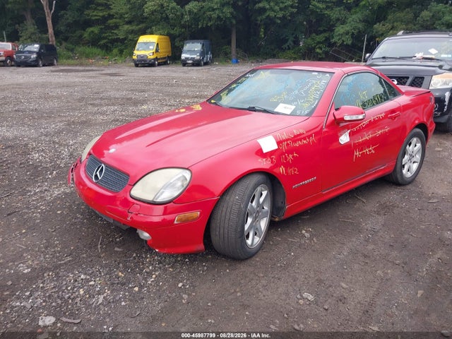 2001 Mercedes-benz Slk 230 Kompressor მანქანა იყიდება აუქციონზე, vin: WDBKK49F91F221515, აუქციონის ნომერი: 45987799