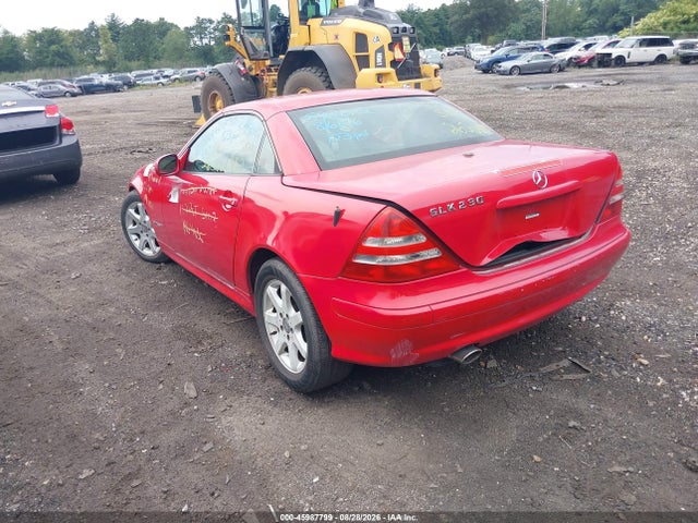 2001 Mercedes-benz Slk 230 Kompressor მანქანა იყიდება აუქციონზე, vin: WDBKK49F91F221515, აუქციონის ნომერი: 45987799
