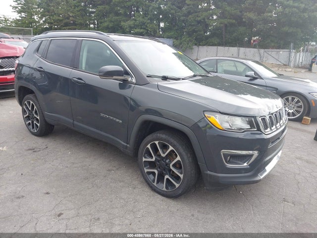2018 Jeep Compass Limited 4x4 მანქანა იყიდება აუქციონზე, vin: 3C4NJDCB7JT256924, აუქციონის ნომერი: 45987860