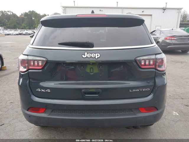 2018 Jeep Compass Limited 4x4 მანქანა იყიდება აუქციონზე, vin: 3C4NJDCB7JT256924, აუქციონის ნომერი: 45987860