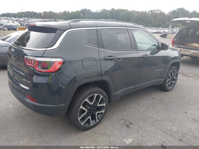 2018 Jeep Compass Limited 4x4 მანქანა იყიდება აუქციონზე, vin: 3C4NJDCB7JT256924, აუქციონის ნომერი: 45987860