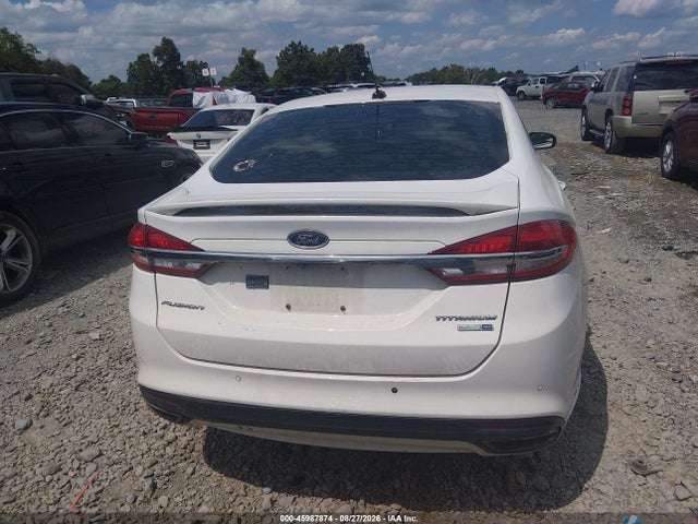 45987874 :رقم المزاد ، 3FA6P0D93JR212199 vin ، 2018 Ford Fusion Titanium مزاد بيع