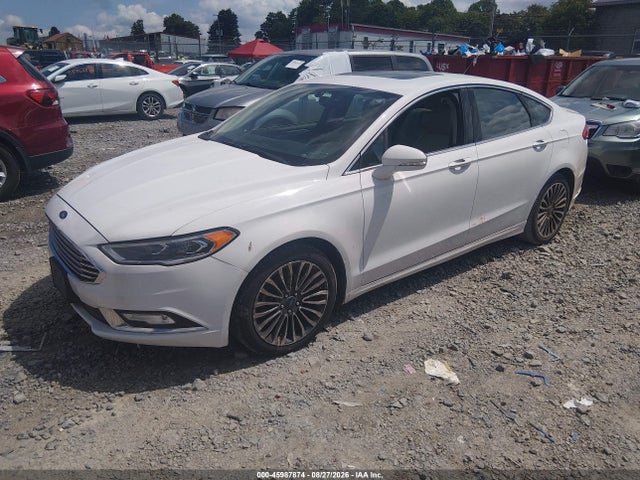 45987874 :رقم المزاد ، 3FA6P0D93JR212199 vin ، 2018 Ford Fusion Titanium مزاد بيع
