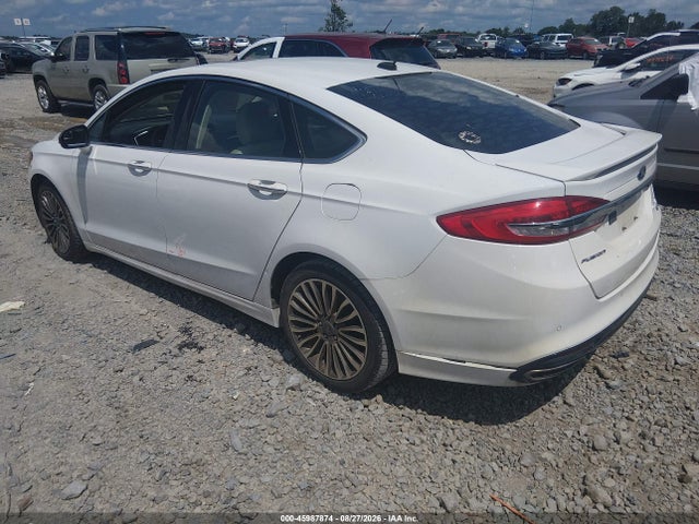 45987874 :رقم المزاد ، 3FA6P0D93JR212199 vin ، 2018 Ford Fusion Titanium مزاد بيع