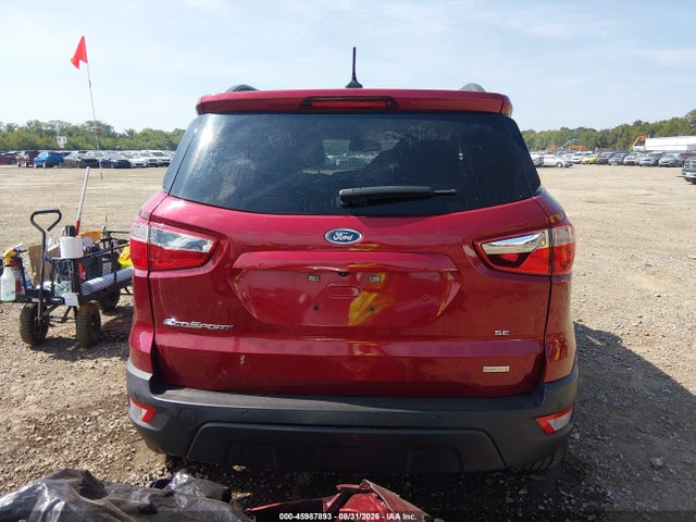 Продажа на аукционе авто 2019 Ford Ecosport Se, vin: MAJ3S2GE1KC285559, номер лота: 45987893