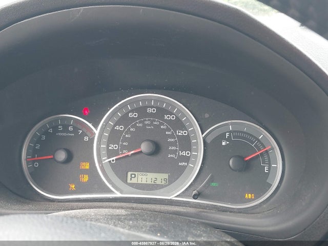 45987927 :رقم المزاد ، JF1GH6D6XBH829533 vin ، 2011 Subaru Impreza Outback Sport مزاد بيع