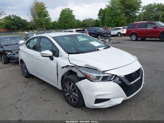 45987947 :رقم المزاد ، 3N1CN8EV9ML889300 vin ، 2021 Nissan Versa Sv Xtronic Cvt مزاد بيع