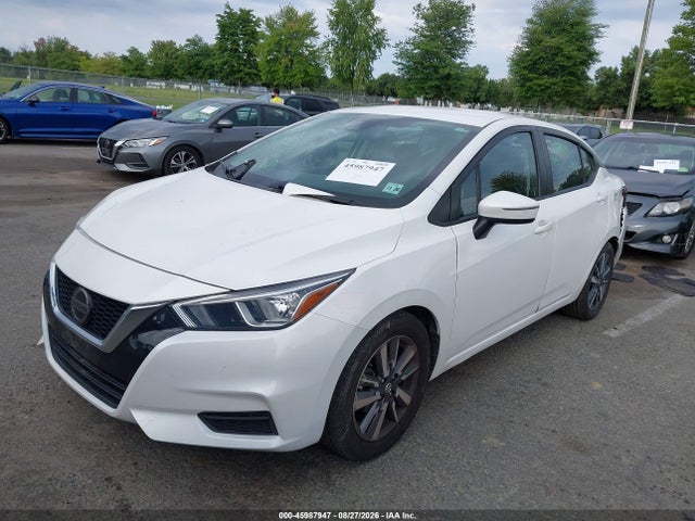 45987947 :رقم المزاد ، 3N1CN8EV9ML889300 vin ، 2021 Nissan Versa Sv Xtronic Cvt مزاد بيع