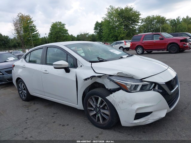 45987947 :رقم المزاد ، 3N1CN8EV9ML889300 vin ، 2021 Nissan Versa Sv Xtronic Cvt مزاد بيع