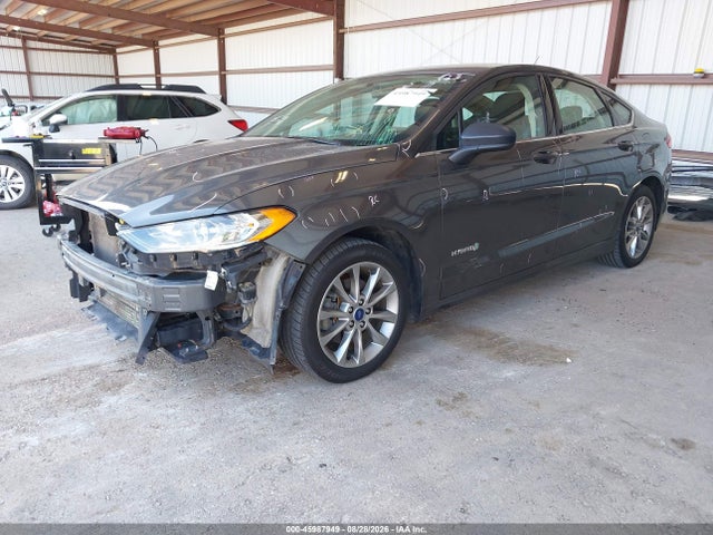 45987949 :رقم المزاد ، 3FA6P0LU9HR382132 vin ، 2017 Ford Fusion Hybrid Se مزاد بيع