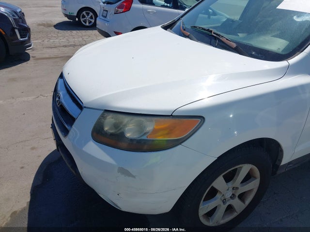 2007 Hyundai Santa Fe Limited/se მანქანა იყიდება აუქციონზე, vin: 5NMSH13E17H004857, აუქციონის ნომერი: 45988015