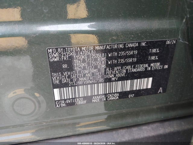 Toyota Rav4 Adventure 2024 2T3J1RFV9RW467385 Image 9