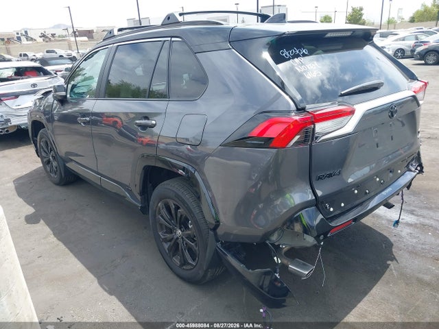2025 Toyota Rav4 Hybrid Xse მანქანა იყიდება აუქციონზე, vin: 4T3E6RFV2SU186165, აუქციონის ნომერი: 45988084