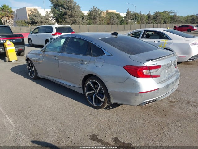 45988126 :رقم المزاد ، 1HGCV1F33NA120982 vin ، 2022 Honda Accord Sport مزاد بيع