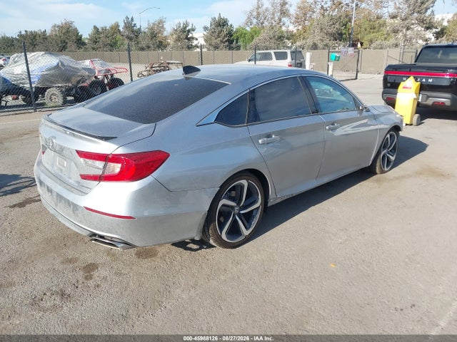 45988126 :رقم المزاد ، 1HGCV1F33NA120982 vin ، 2022 Honda Accord Sport مزاد بيع